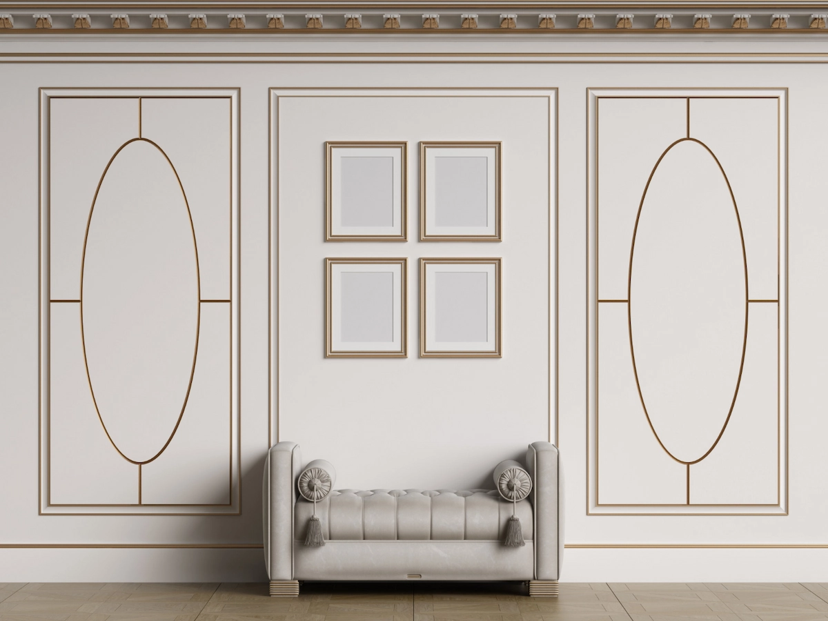 Minimalist and Classic Wall Moulding